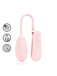 OVO VIBRATÓRIO COM COMANDO FELICITE 10 FUNCTION ROSA LOVELINE 