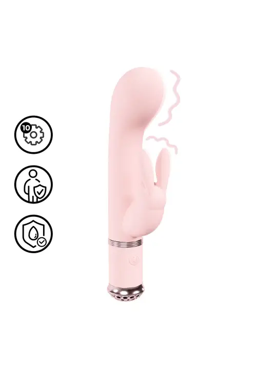 VIBRADOR BELLE RABBIT VIBE ROSA LOVELINE 