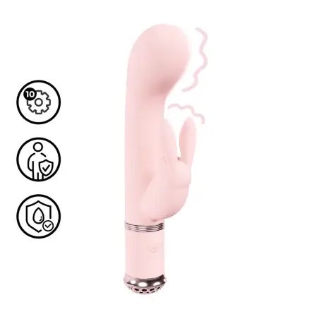 VIBRADOR BELLE RABBIT VIBE ROSA LOVELINE 