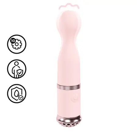 VIBRADOR FINESSE BALL TIP VIBE ROSA LOVELINE 