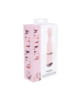VIBRADOR FINESSE BALL TIP VIBE ROSA LOVELINE 