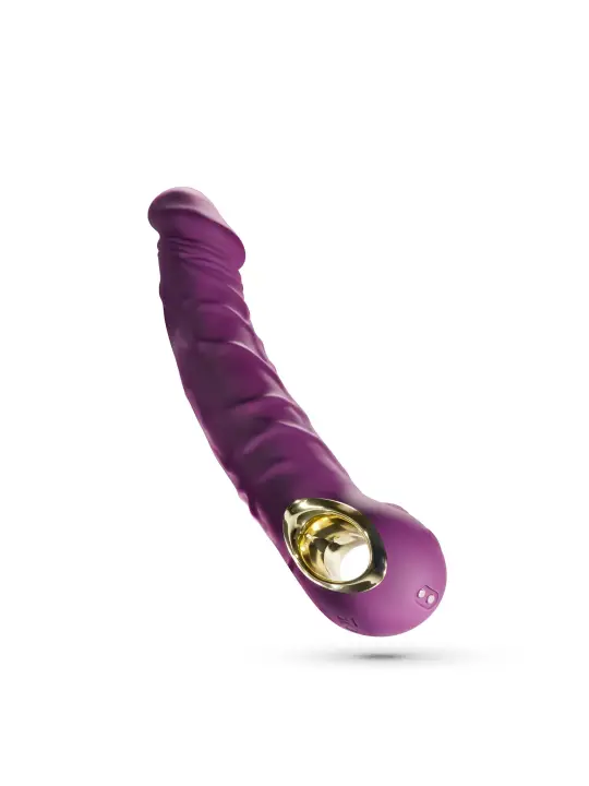 VIBRADOR FLEXÍVEL MAGNUS BEND ROXO CRUSHIOUS