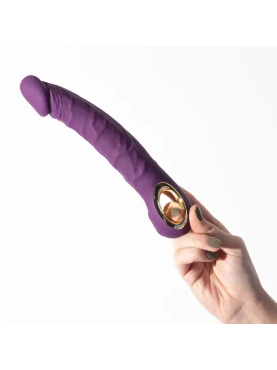 VIBRADOR FLEXÍVEL MAGNUS BEND ROXO CRUSHIOUS