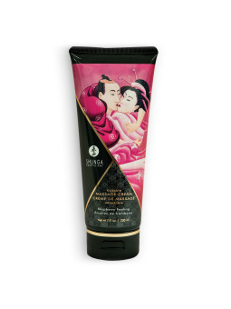 CREME DE MASSAGEM SHUNGA EMOÇÃO DE FRAMBOESA 200ML