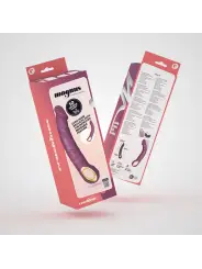VIBRADOR FLEXÍVEL MAGNUS BEND ROXO CRUSHIOUS