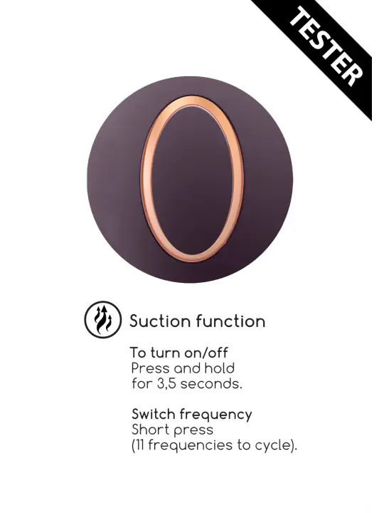 TESTER ESTIMULADOR SEDUCTIVE ROXO IRRESISTIBLE TESTER ESTIMULADOR SEDUCTIVE ROXO IRRESISTIBLE