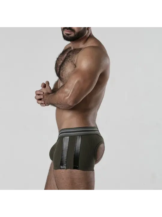 BOXERS BACKROOM BOTTOMLESS LOCKER GEAR CAQUI