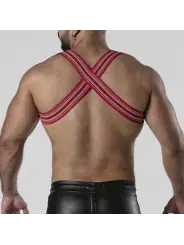 ARNÊS CORPORAL BACKROOM HARNESS LOCKER GEAR VERMELHO