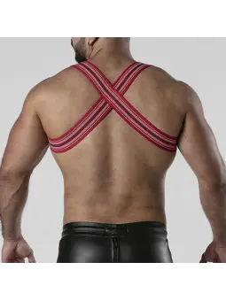 ARNÊS CORPORAL BACKROOM HARNESS LOCKER GEAR VERMELHO