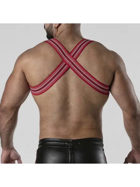 ARNÊS CORPORAL BACKROOM HARNESS LOCKER GEAR VERMELHO