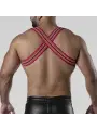 ARNÊS CORPORAL BACKROOM HARNESS LOCKER GEAR VERMELHO