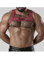 ARNÊS CORPORAL BACKROOM HARNESS LOCKER GEAR VERMELHO