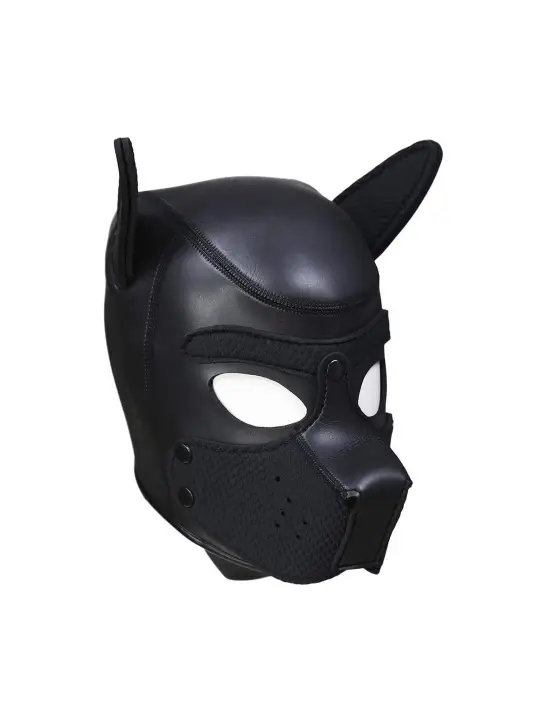 CAPUZ PUPPY HOOD EM NEOPRENE PRETO OUCH!