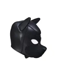 CAPUZ PUPPY HOOD EM NEOPRENE PRETO OUCH!