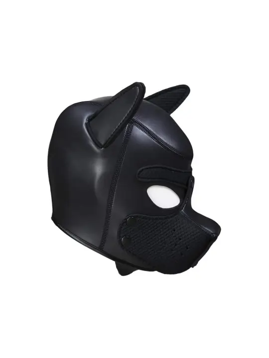 CAPUZ PUPPY HOOD EM NEOPRENE PRETO OUCH!