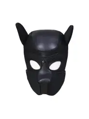 CAPUZ PUPPY HOOD EM NEOPRENE PRETO OUCH!