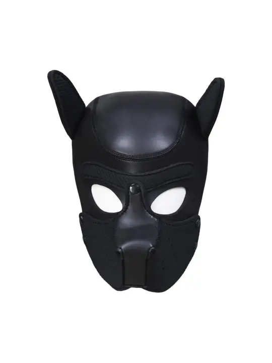 CAPUZ PUPPY HOOD EM NEOPRENE PRETO OUCH!