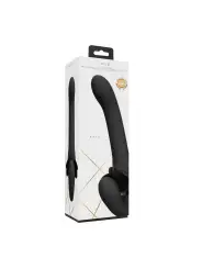 STRAP-ON SEM ARNÊS SATU PULSE-WAVE AND VIBRATING PRETO VIVE 