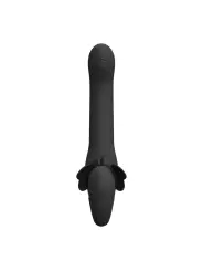 STRAP-ON SEM ARNÊS SATU PULSE-WAVE AND VIBRATING PRETO VIVE 