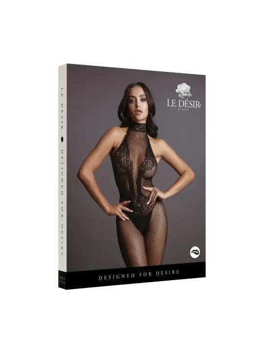 CATSUIT FISHNET AND LACE LE DÉSIR