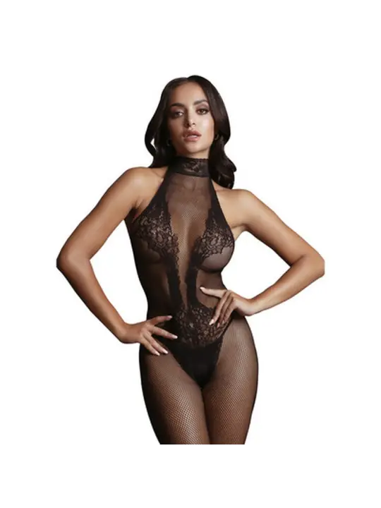 CATSUIT FISHNET AND LACE LE DÉSIR