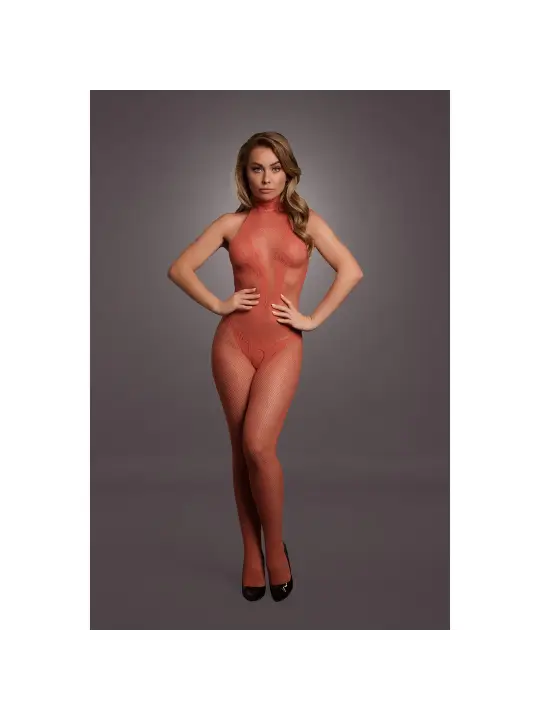 CATSUIT FISHNET AND LACE LE DÉSIR