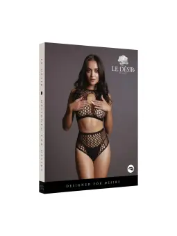 CONJUNTO DE 2 PEÇAS DUO NET KEY-HOLE LE DÉSIR