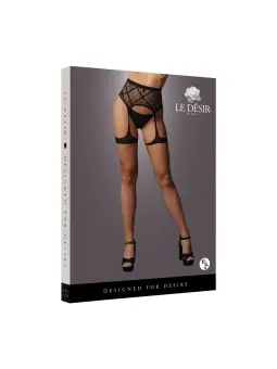 CINTO DE LIGAS STRIPED FISHNET LE DÉSIR