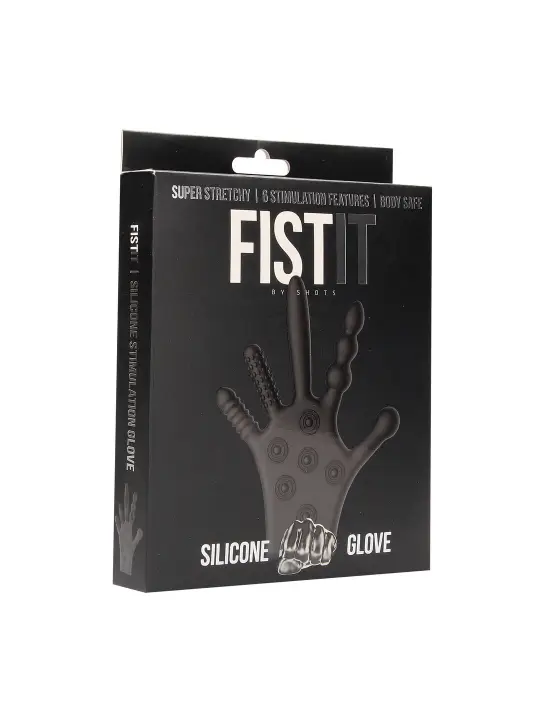 LUVA ESTIMULADORA DE SILICONE FIST IT 