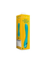 VIBRADOR SMOOTH SILICONE G-SPOT AZUL LOVELINE