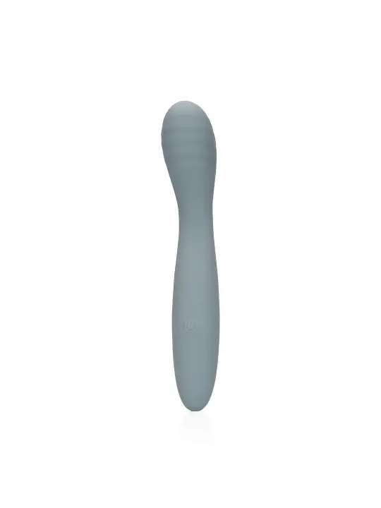 VIBRADOR ULTRA SOFT SILICONE G-SPOT BASALT GREY LOVELINE