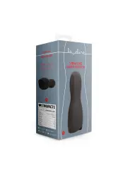 MANGA MASTURBADORA COM VIBRAÇÃO LICORICE BLACK LOVELINE