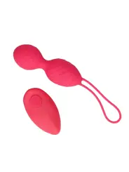 OVO VIBRATÓRIO COM COMANDO REMOTO VERMELHO LOVELINE