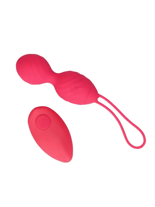 OVO VIBRATÓRIO COM COMANDO REMOTO VERMELHO LOVELINE