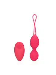 OVO VIBRATÓRIO COM COMANDO REMOTO VERMELHO LOVELINE