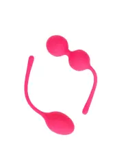 CONJUNTO DE 2 BOLAS VAGINAIS THUMPING KEGEL WILD STRAWBERRY LOVELINE