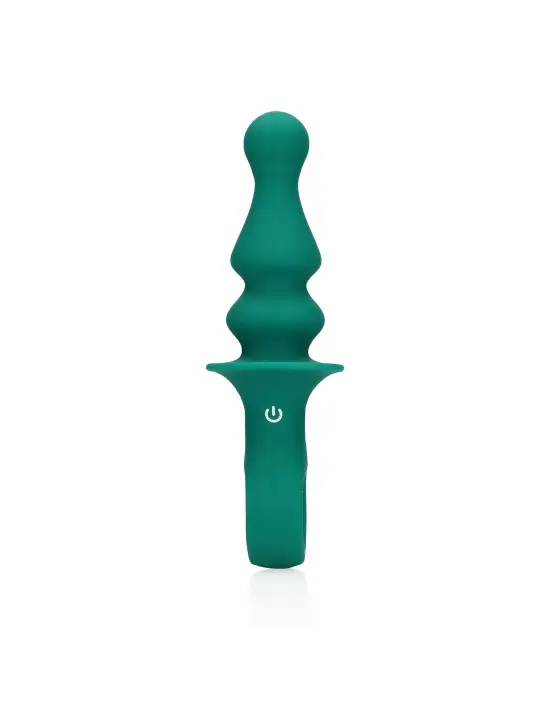 PLUG ANAL PEÃO COM VIBRAÇÃO PEACOCK PLUME LOVELINE