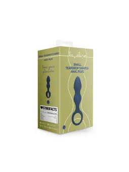 PLUG ANAL FORMA DE LÁGRIMA SMALL BALTIC BLUE LOVELINE