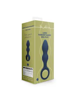 PLUG ANAL FORMA DE LÁGRIMA LARGE BALTIC BLUE LOVELINE