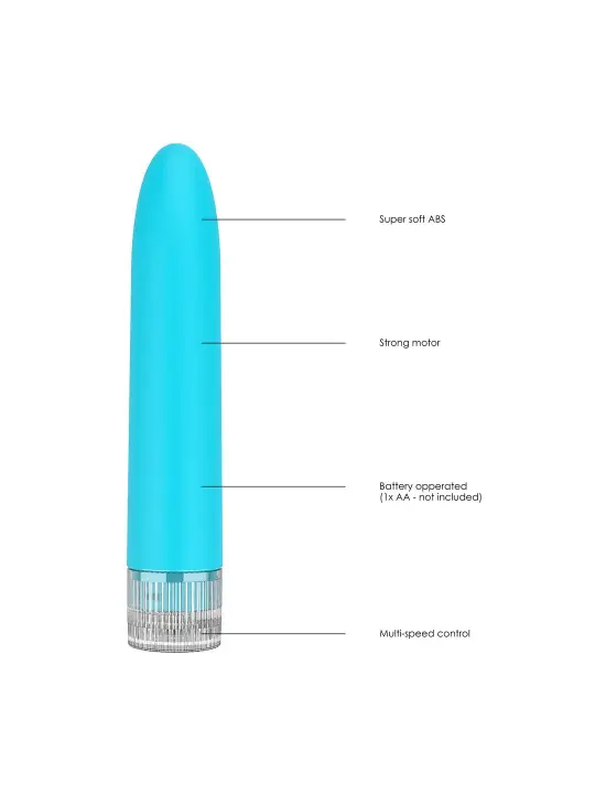 VIBRADOR ELENI LUMINOUS NEON COLLECTION AZUL 