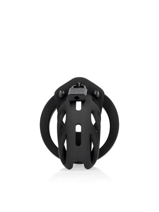 JAULA MODEL 24 CHASTITY 3.5 /9 CM PRETO MANCAGE