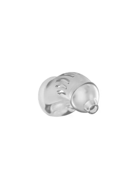 JAULA MODEL 29 TPE CHASTITY TRANSPARENTE MANCAGE