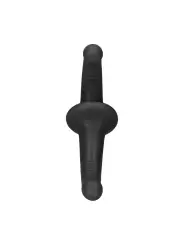 STRAP-ON SEM ARNÊS EM SILICONE PRETO OUCH!