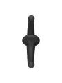 STRAP-ON SEM ARNÊS EM SILICONE PRETO OUCH!