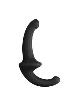 STRAP-ON SEM ARNÊS EM SILICONE PRETO OUCH!