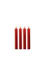 CONJUNTO DE 4 VELAS VERMELHAS TEASING WAX CANDLES OUCH!
