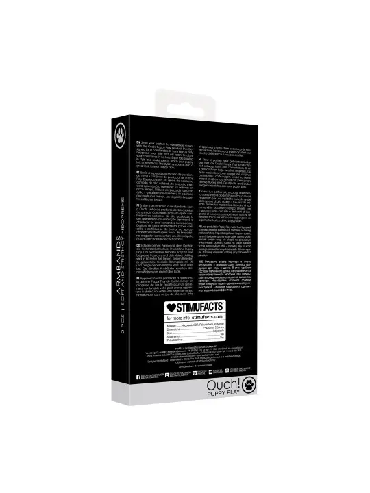 FAIXA DE BRAÇO EM NEOPRENE PRETA OUCH!