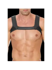 ARNÊS EM NEOPRENE S/M PRETO OUCH!