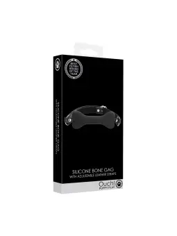 MORDAÇA COM OSSO PRETO OUCH!