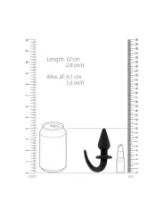 PLUG ANAL COM CAUDA PUPPY TAIL OUCH!